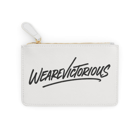 Mini Clutch Bag - Retro Van Mountain Scenery with “WeAreVictorious” Logo