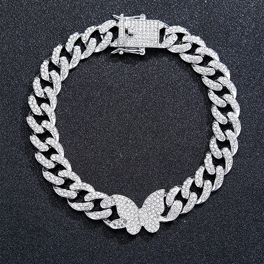 Hip-Hop Style Cuban Link Bracelet for Couples
